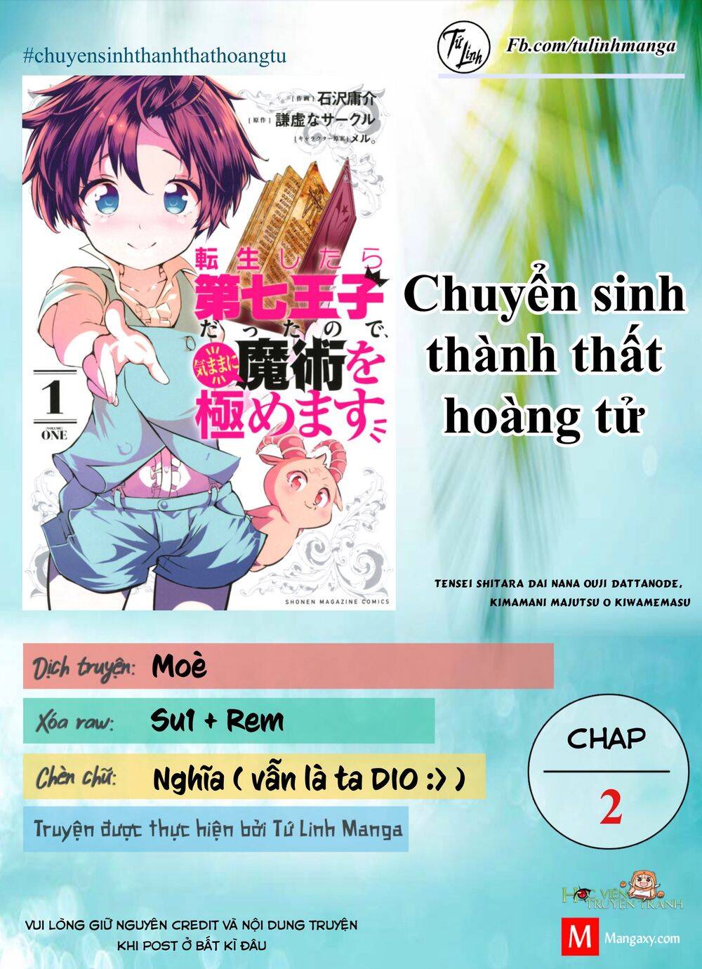 Chuyển Sinh Thành Thất Hoàng Tử Chapter 2 - 1