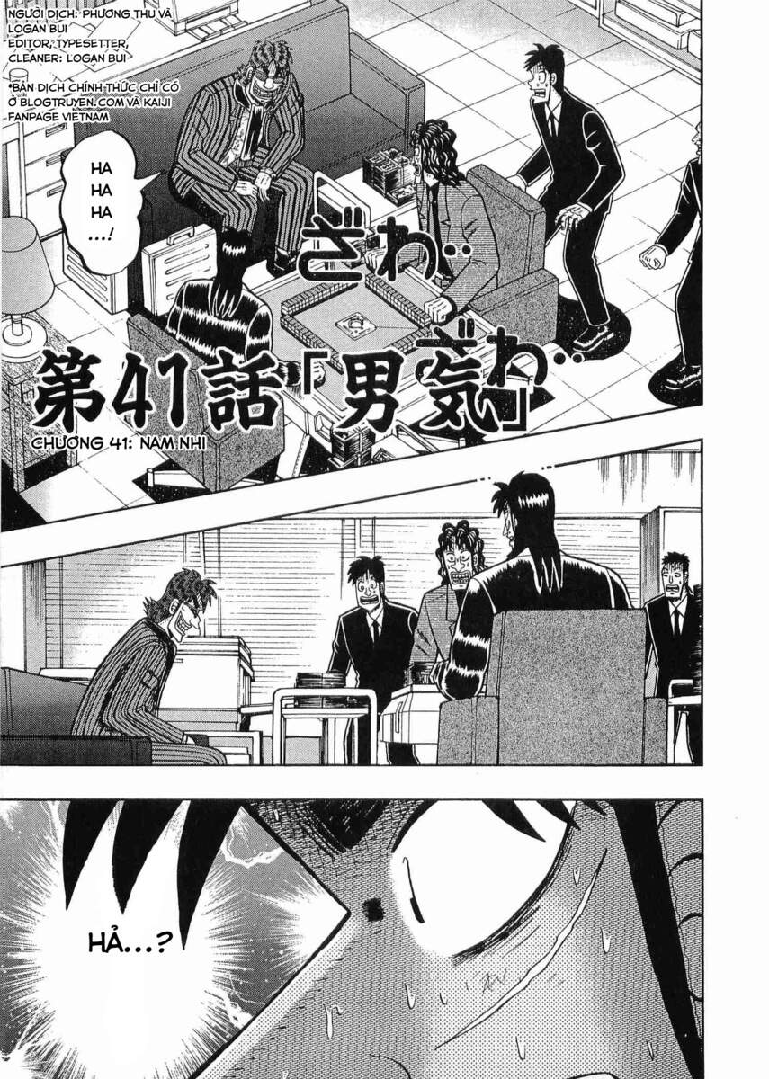 Tobaku Datenroku Kaiji Chapter 41 - 1