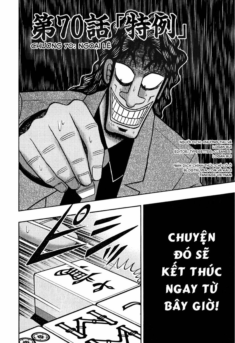 Tobaku Datenroku Kaiji Chapter 70 - 2