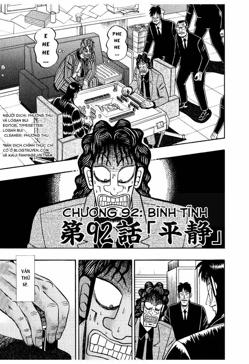 Tobaku Datenroku Kaiji Chapter 92 - 1