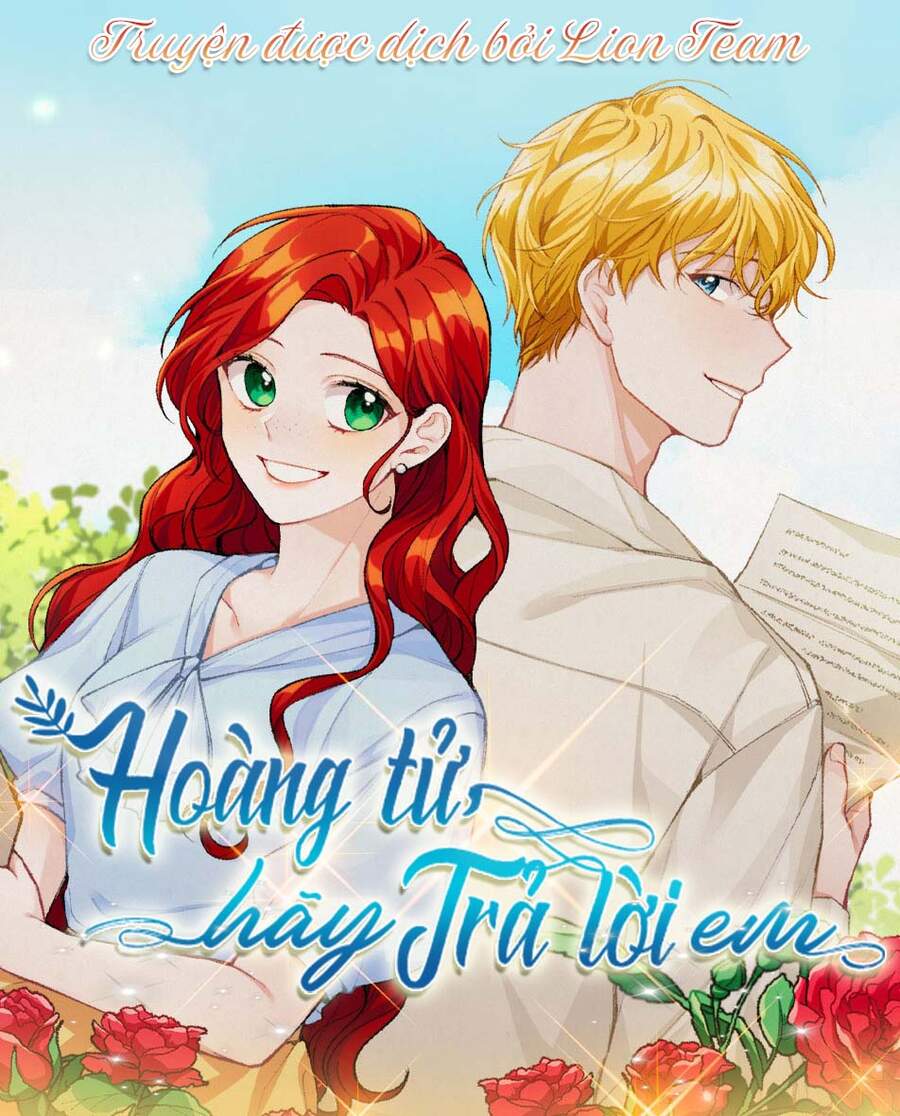 Hãy Trả Lời Em, Hoàng Tử! Chapter 19 - 1