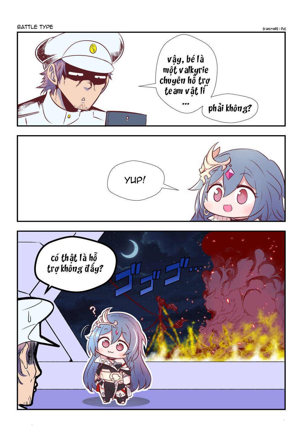 Genshin Impact 4-Koma Chapter 18 - 1