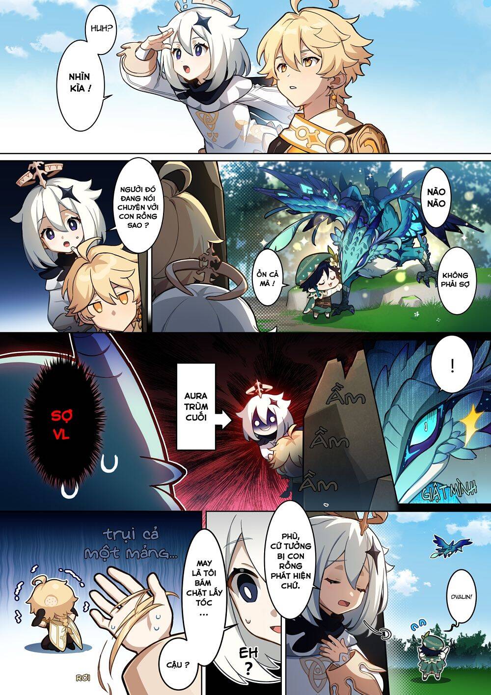 Genshin Impact 4-Koma Chapter 4 - 3