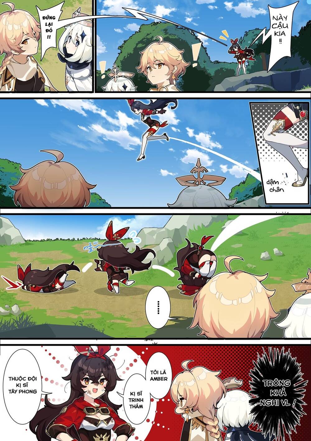 Genshin Impact 4-Koma Chapter 5 - 2