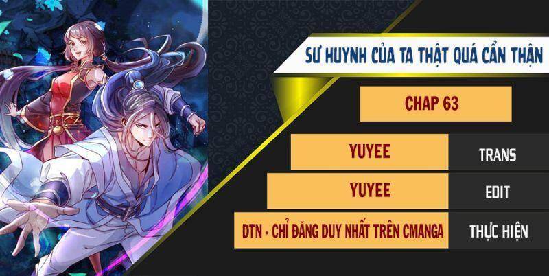 Sư Huynh Của Ta Quá Cẩn Thận Rồi Chapter 63 - 1