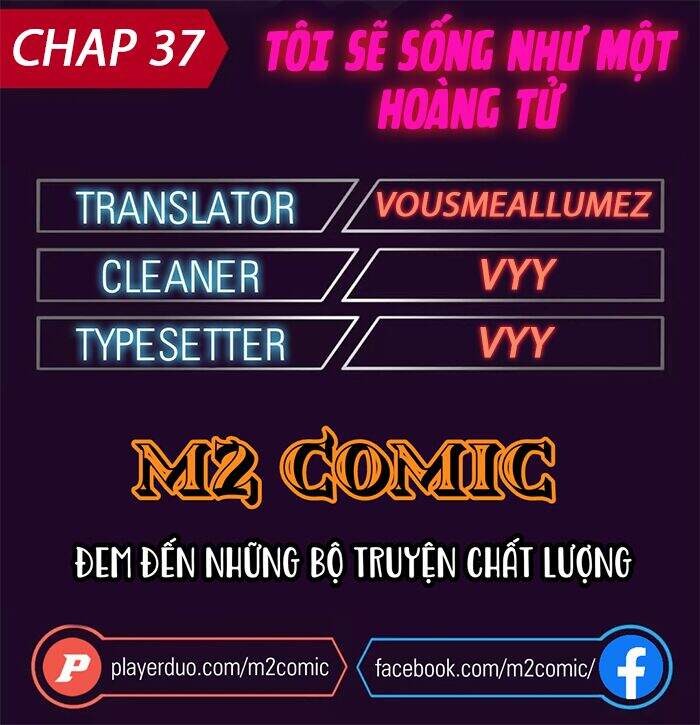 Tôi Sẽ Sống Như Một Hoàng Tử Chapter 37 - 1