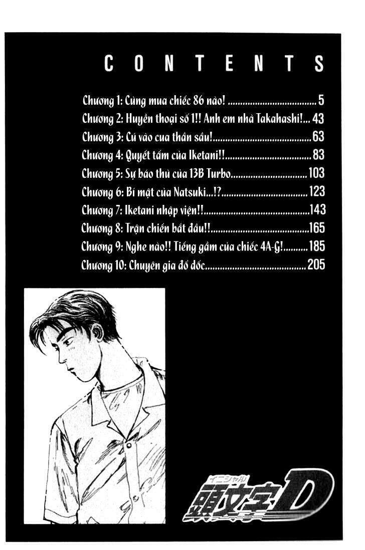 Initial D Chapter 1 - 3