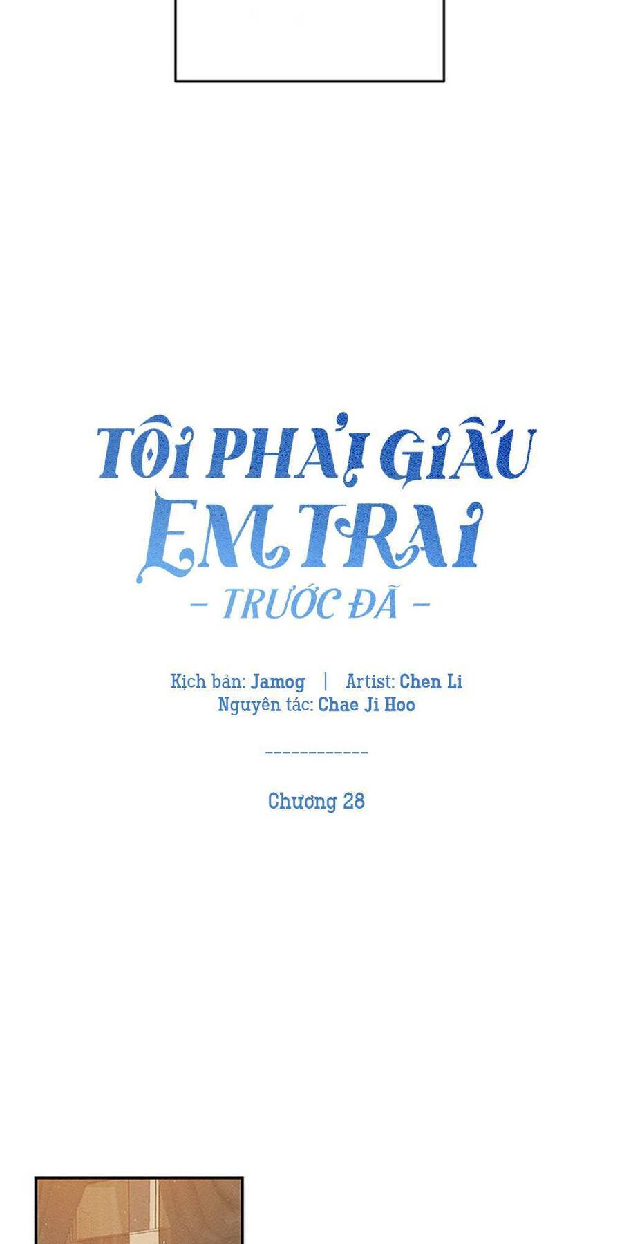 Tôi Phải Giấu Em Trai Trước Đã Chapter 28 - 27