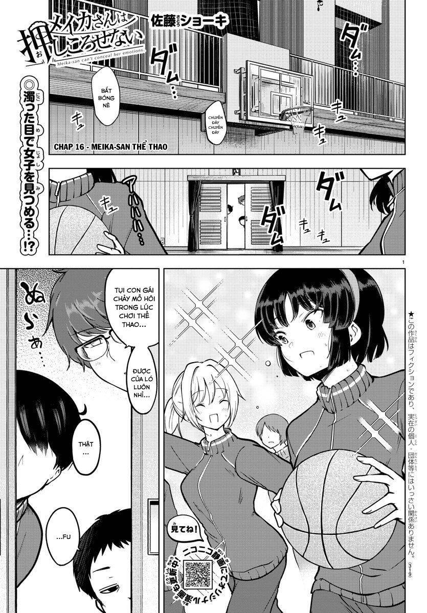 Meika-San Can't Conceal Her Emotions Chapter 16 - 1