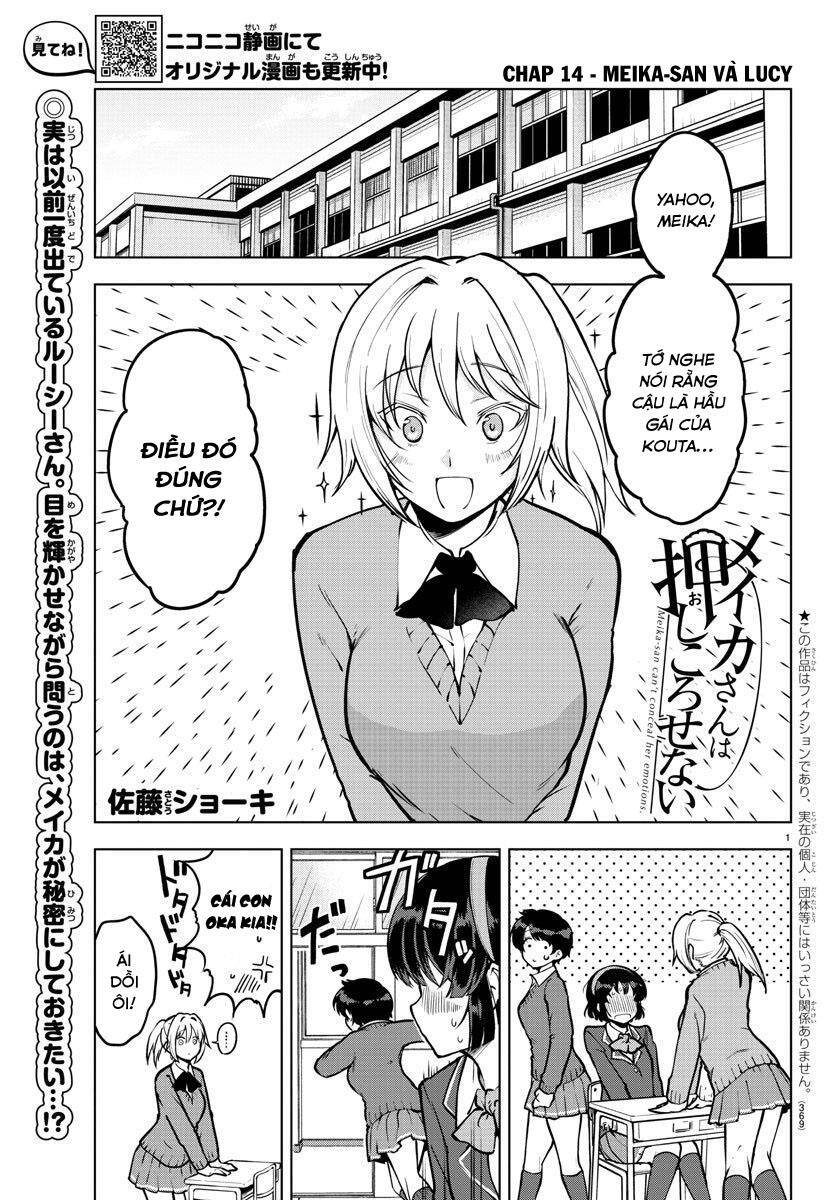 Meika-San Can't Conceal Her Emotions Chapter 14 - 1