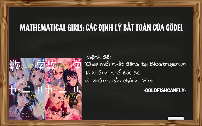 Mathematical Girls: Các Định Lý Bất Toàn Của Gödel Chapter 5 - 37