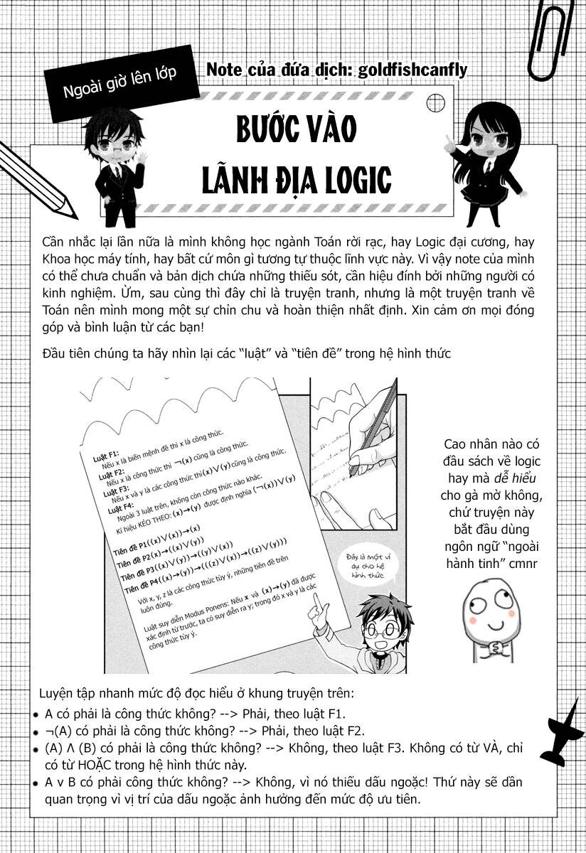 Mathematical Girls: Các Định Lý Bất Toàn Của Gödel Chapter 6 - 35