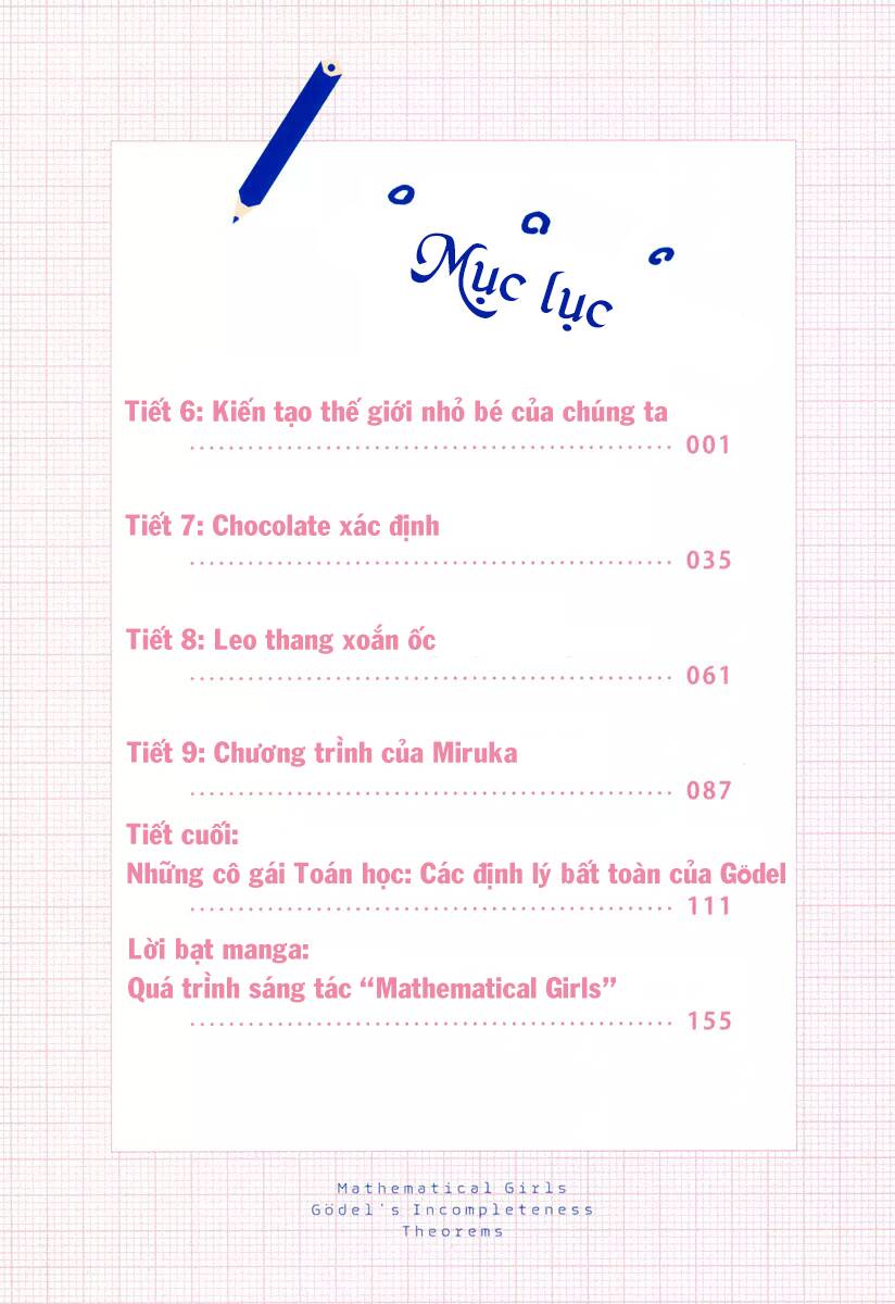 Mathematical Girls: Các Định Lý Bất Toàn Của Gödel Chapter 6 - 5