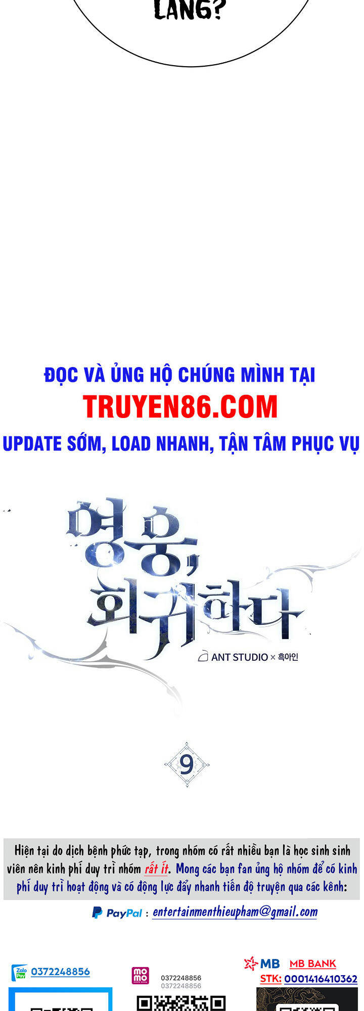 Anh Hùng Trở Về Chapter 9 - 4