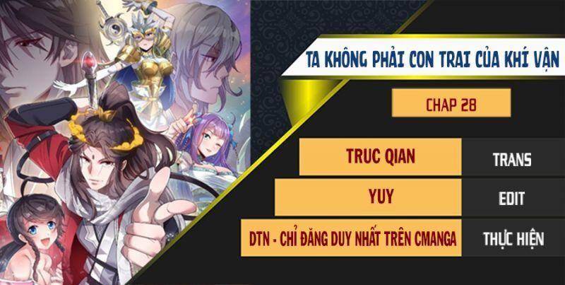 Ta Đích Thật Không Phải Con Trai Khí Vận Chapter 28 - Next Chapter 29