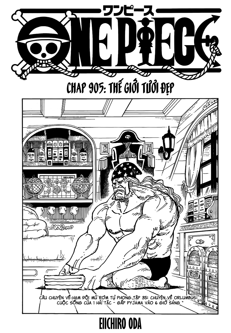 One Piece Chapter 905 - 1