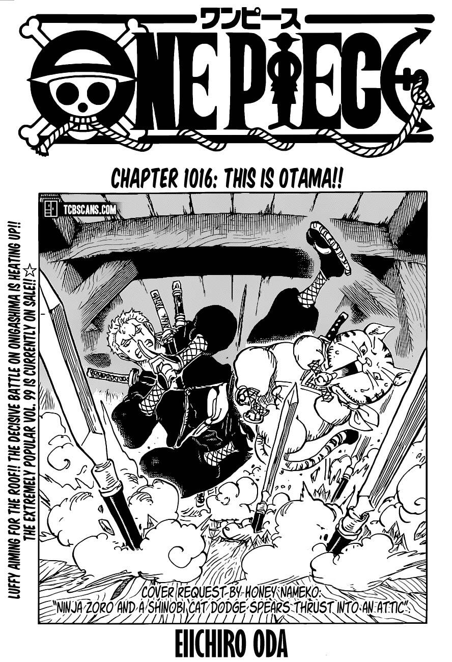 One Piece Chapter 1016 - 1