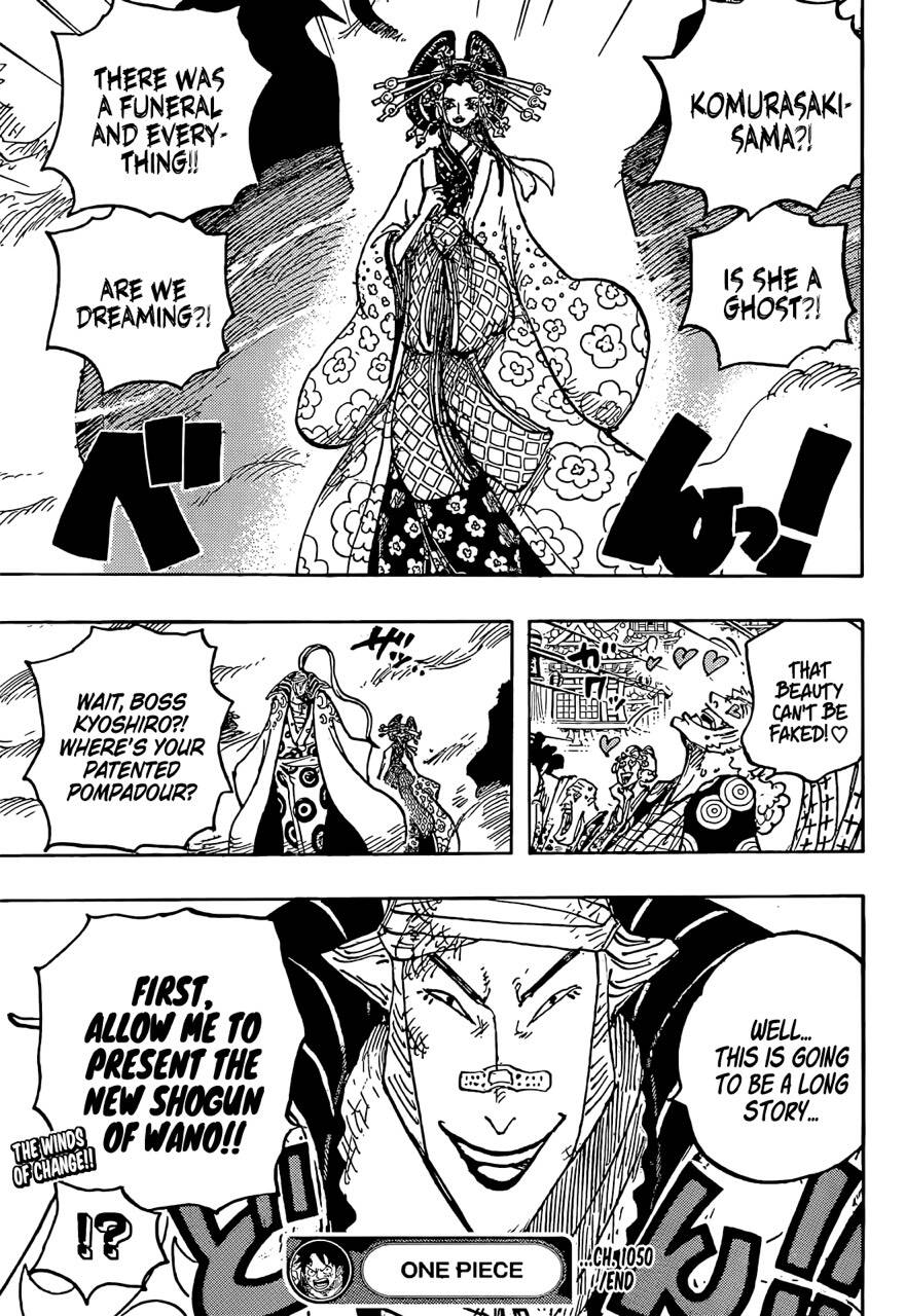 One Piece Chapter 1050 - 14