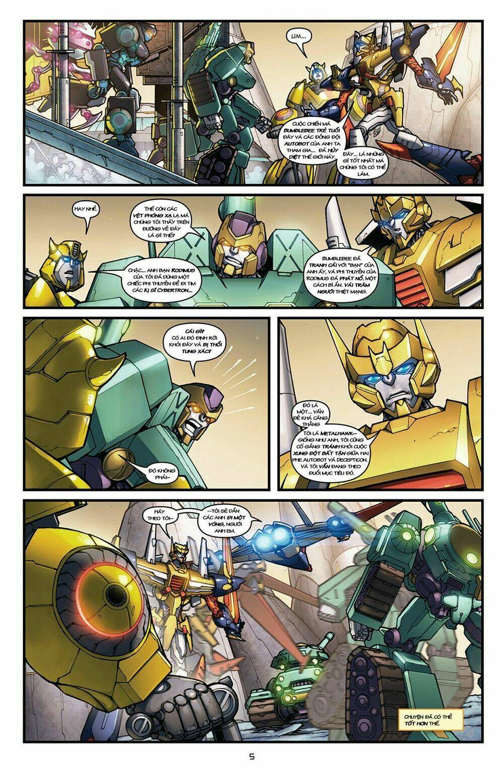 The Transformers: Robots In Disguise Chapter 1 - 10