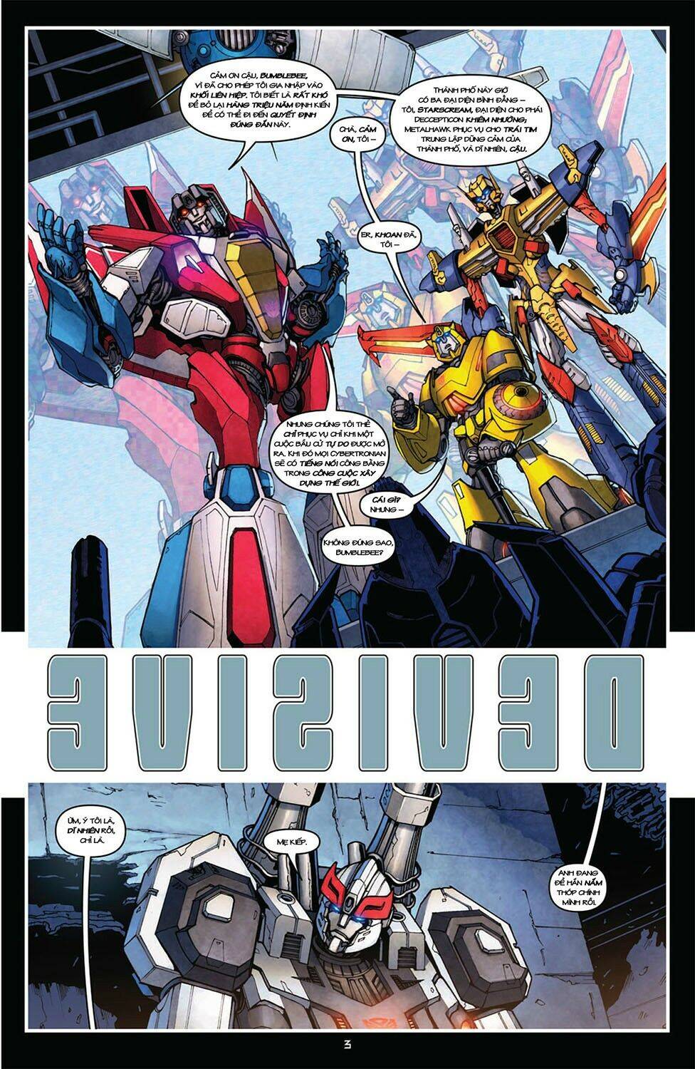 The Transformers: Robots In Disguise Chapter 4 - 6