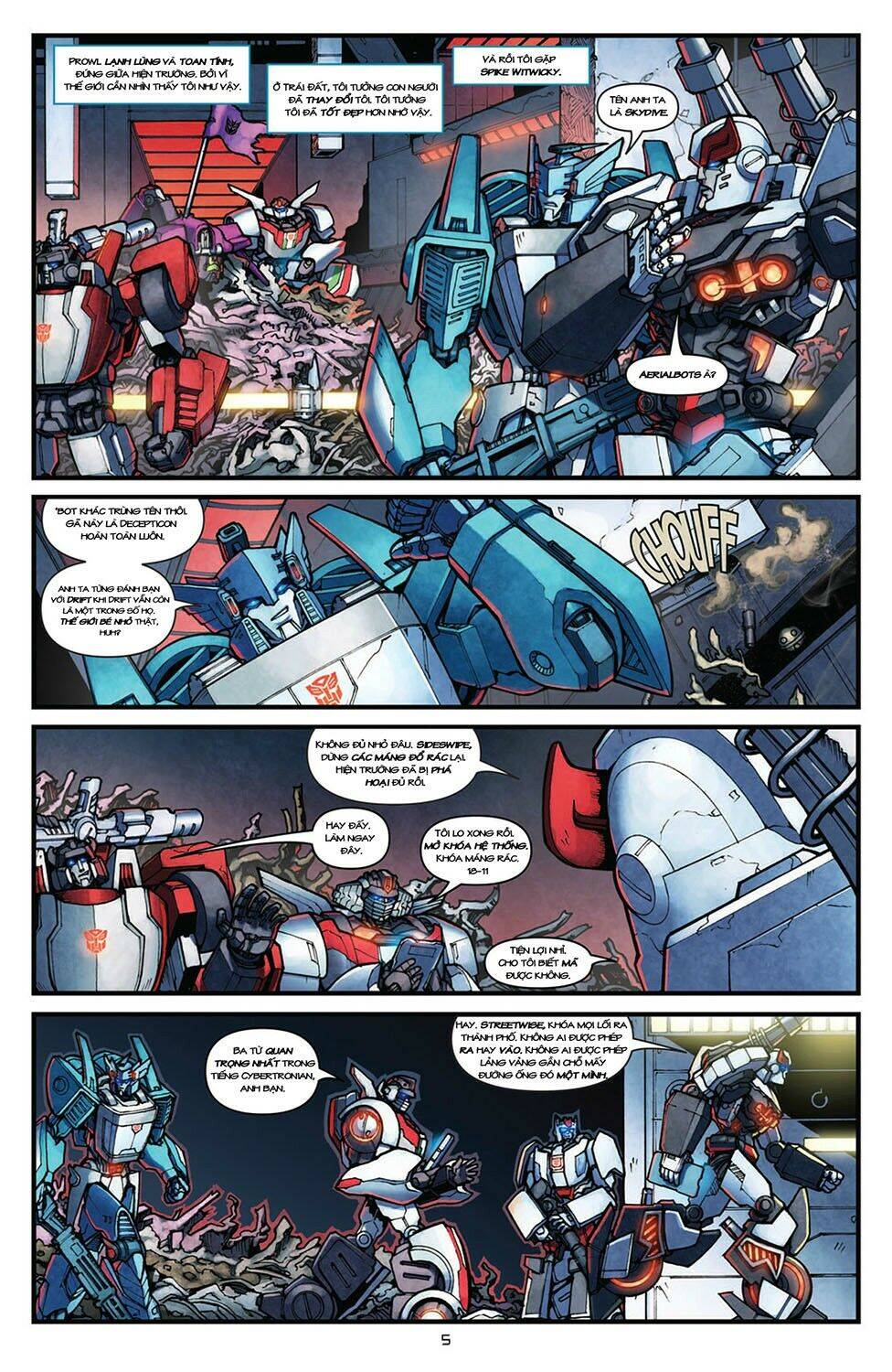 The Transformers: Robots In Disguise Chapter 4 - 8