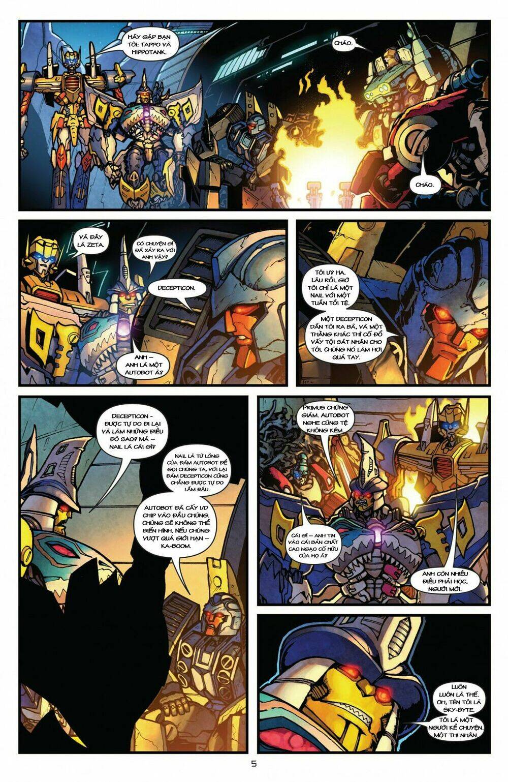 The Transformers: Robots In Disguise Chapter 5 - 9