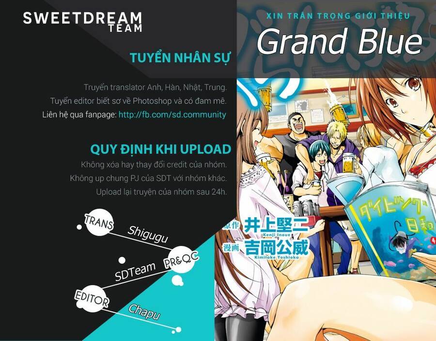 Grand Blue - Cô Gái Thích Lặn Chapter 2 - 1