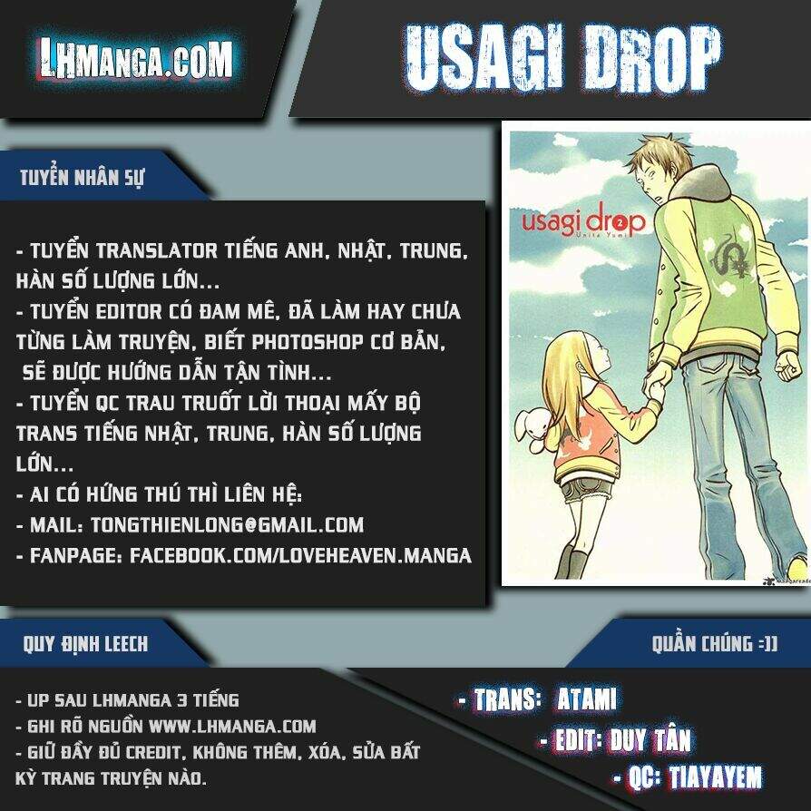 Usagi Drop Chapter 35 - 1