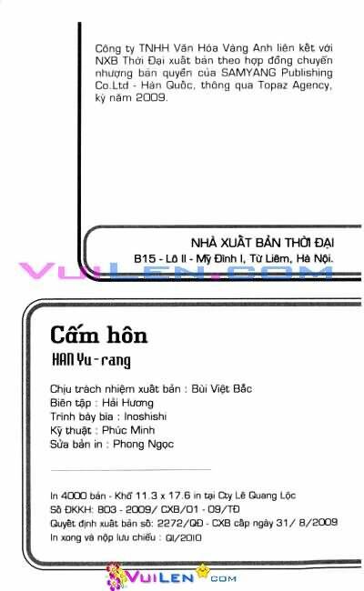 Cấm Hôn Chapter 65 - 3