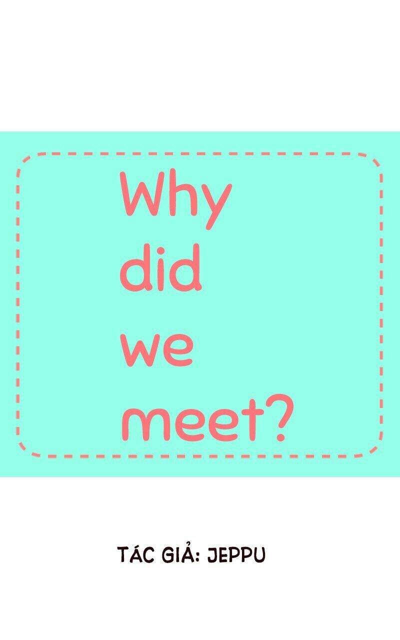 Why Did We Meet? Chapter 3 - 3