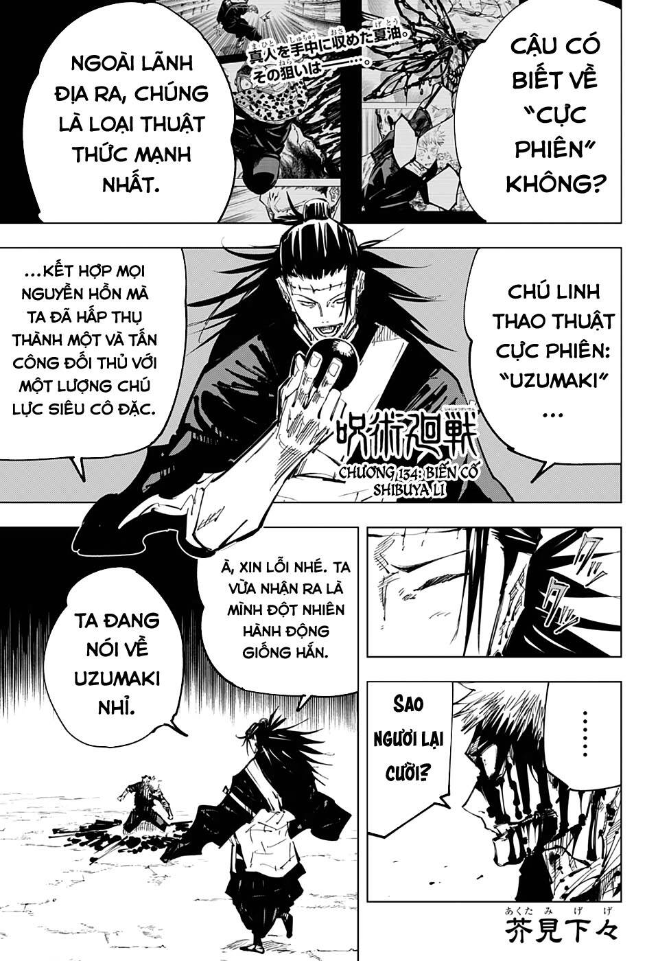 Jujutsu Kaisen - Chú Thuật Hồi Chiến Chapter 134 - 4