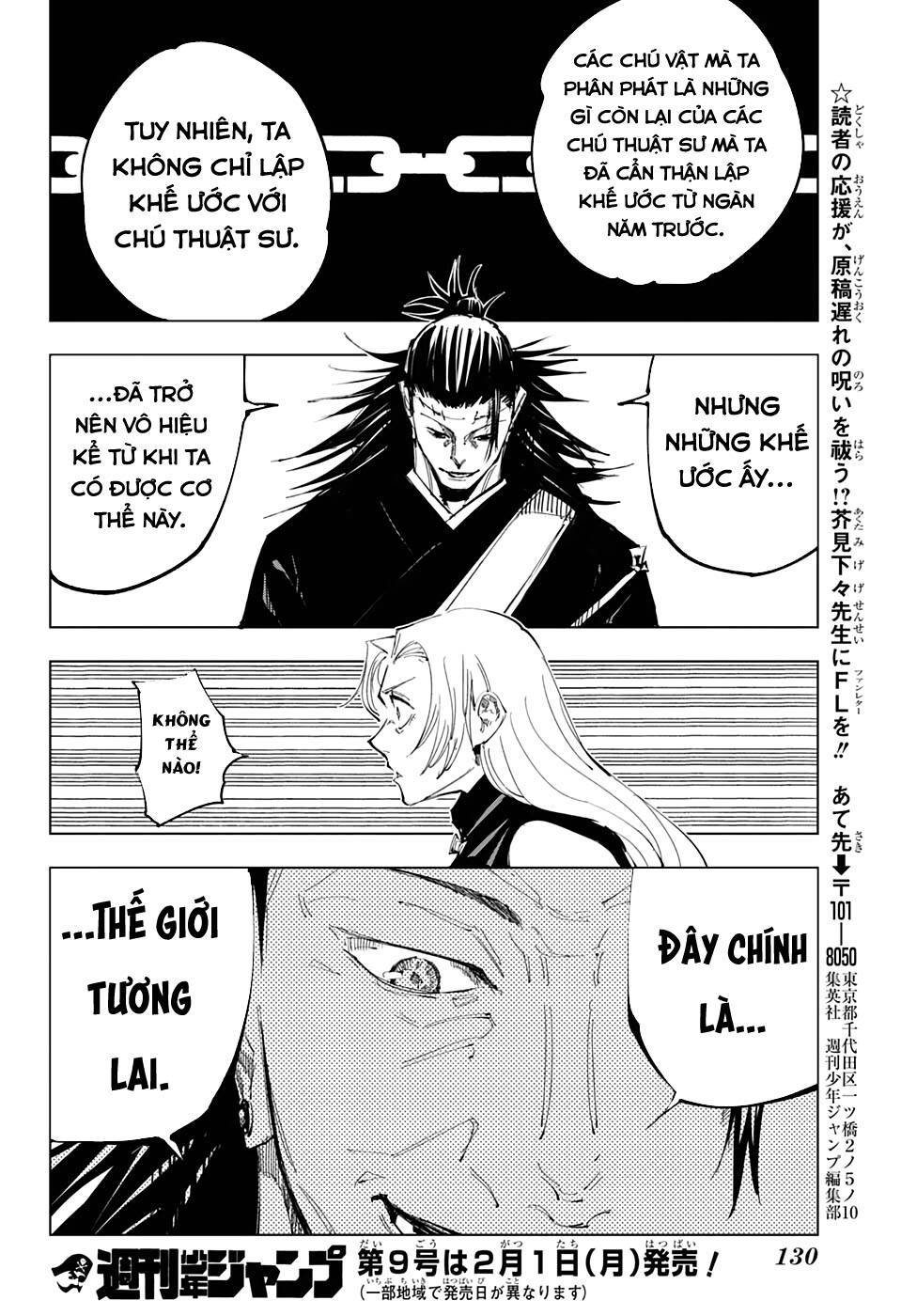 Jujutsu Kaisen - Chú Thuật Hồi Chiến Chapter 136 - 19