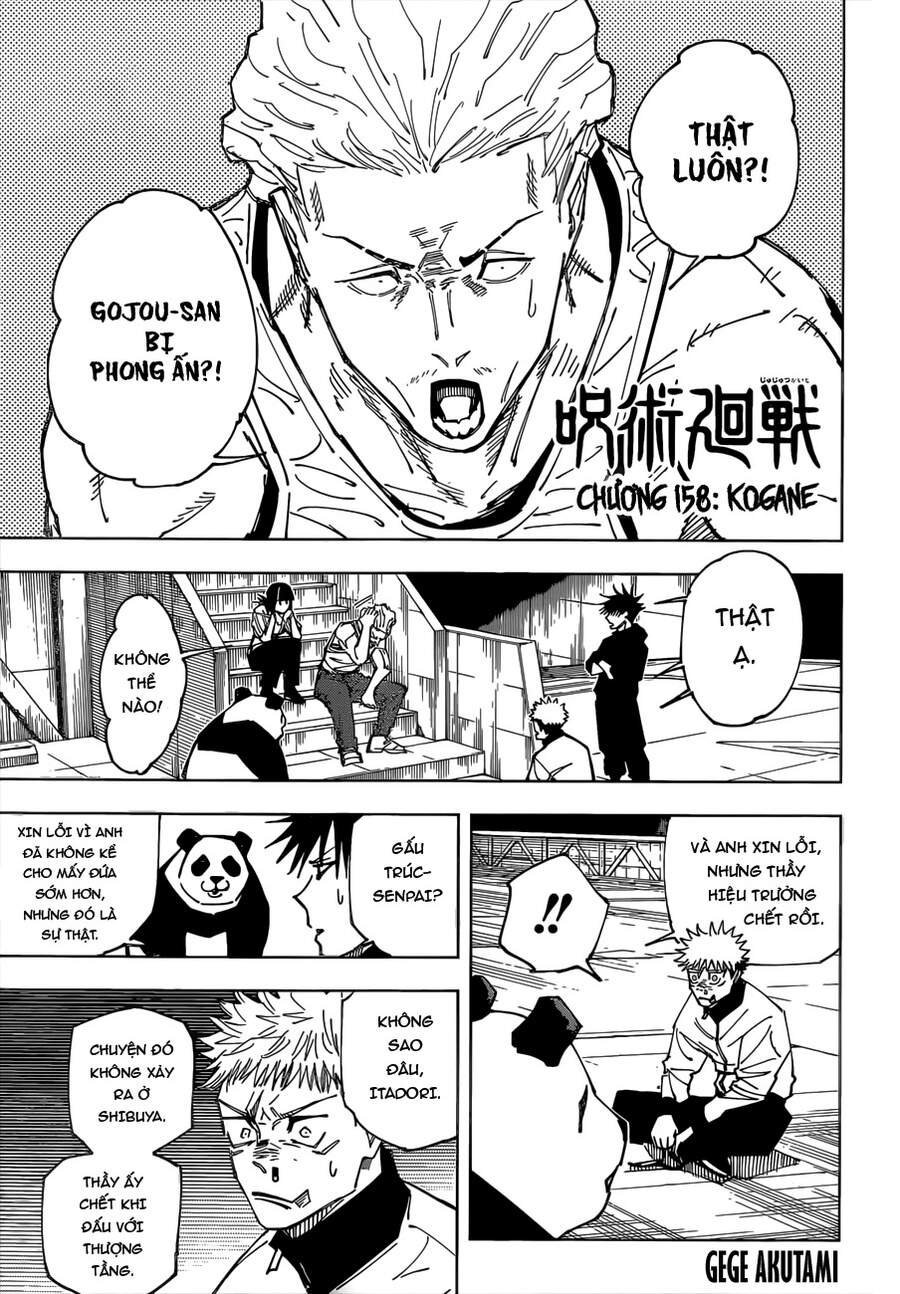 Jujutsu Kaisen - Chú Thuật Hồi Chiến Chapter 158 - 3