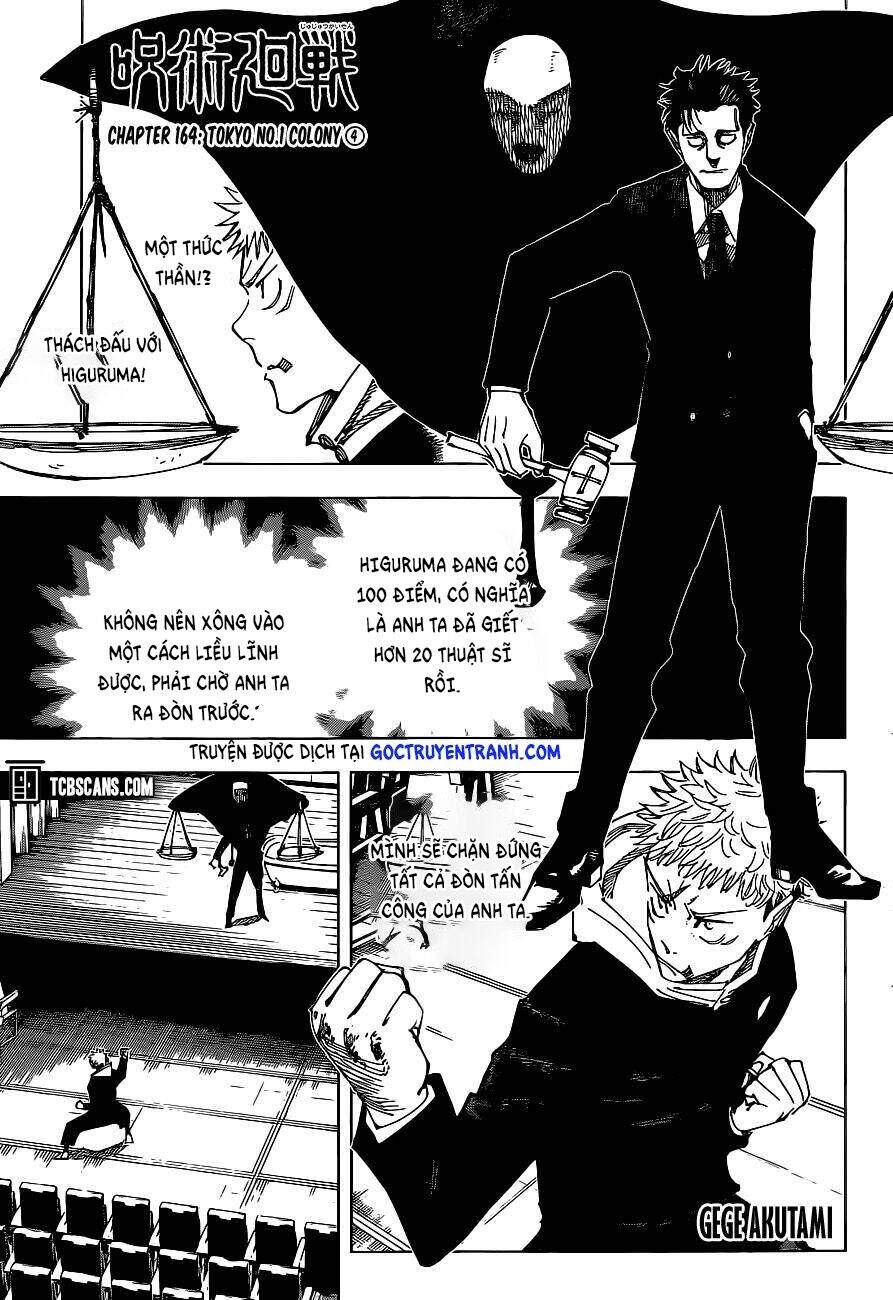 Jujutsu Kaisen - Chú Thuật Hồi Chiến Chapter 164 - 1