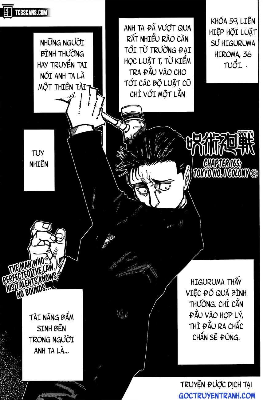 Jujutsu Kaisen - Chú Thuật Hồi Chiến Chapter 165 - 1