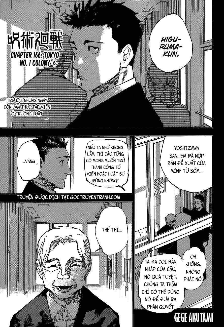 Jujutsu Kaisen - Chú Thuật Hồi Chiến Chapter 166 - 1