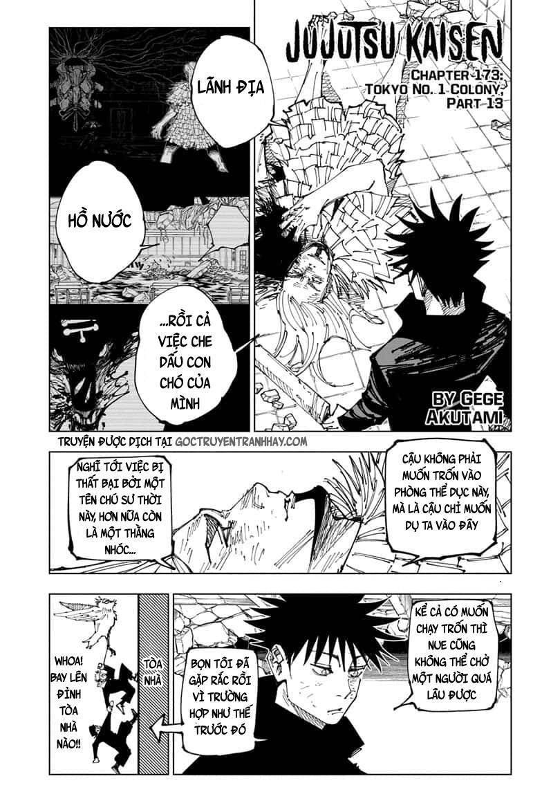 Jujutsu Kaisen - Chú Thuật Hồi Chiến Chapter 173 - 1