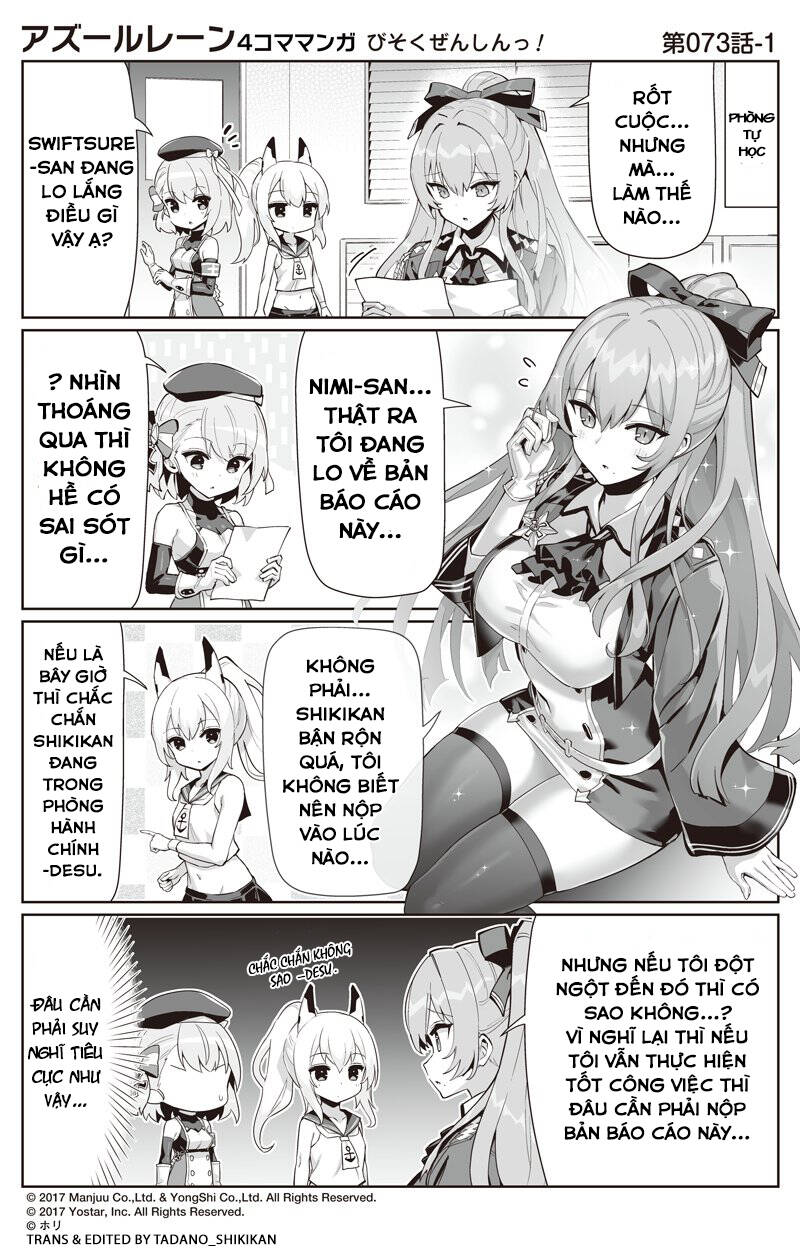 Azur Lane 4Koma Chapter 73 - 1