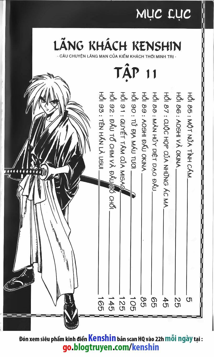 Lãng Khách Kenshin Chapter 85 - 1