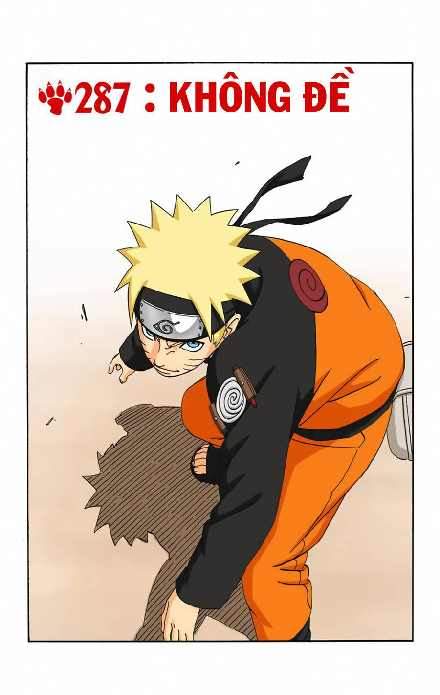 Naruto Full Màu Chapter 287 - 1