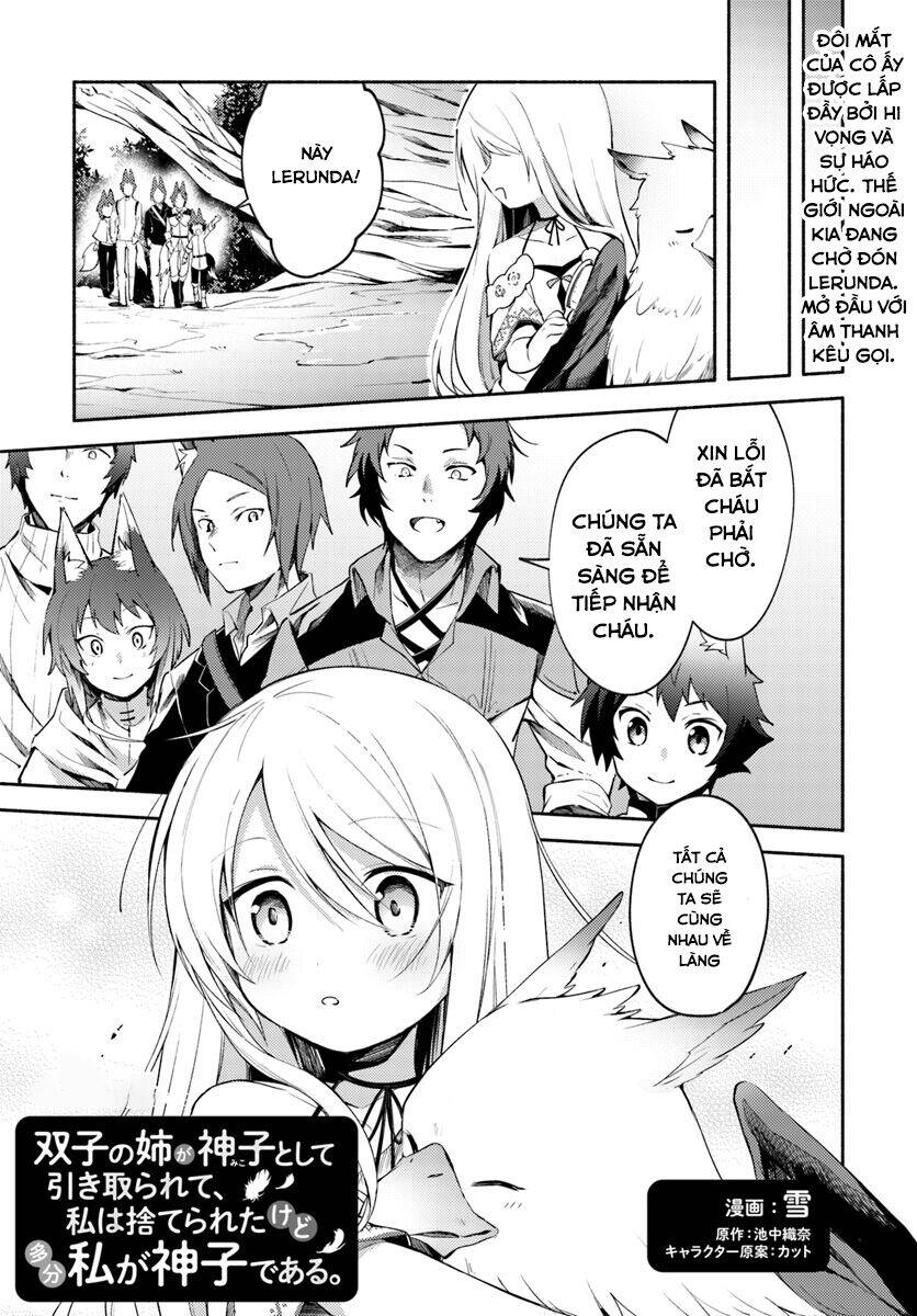 Futago No Ane Ga Miko Toshite Hikitorarete, Watashi Wa Suterareta Kedo Tabun Watashi Ga Miko De Aru Chapter 3 - 2