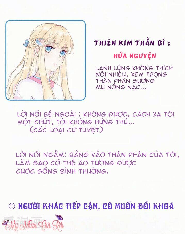 Cuồng Si Hoa Khôi Lãnh Thiên Kim Chapter 1 - 4