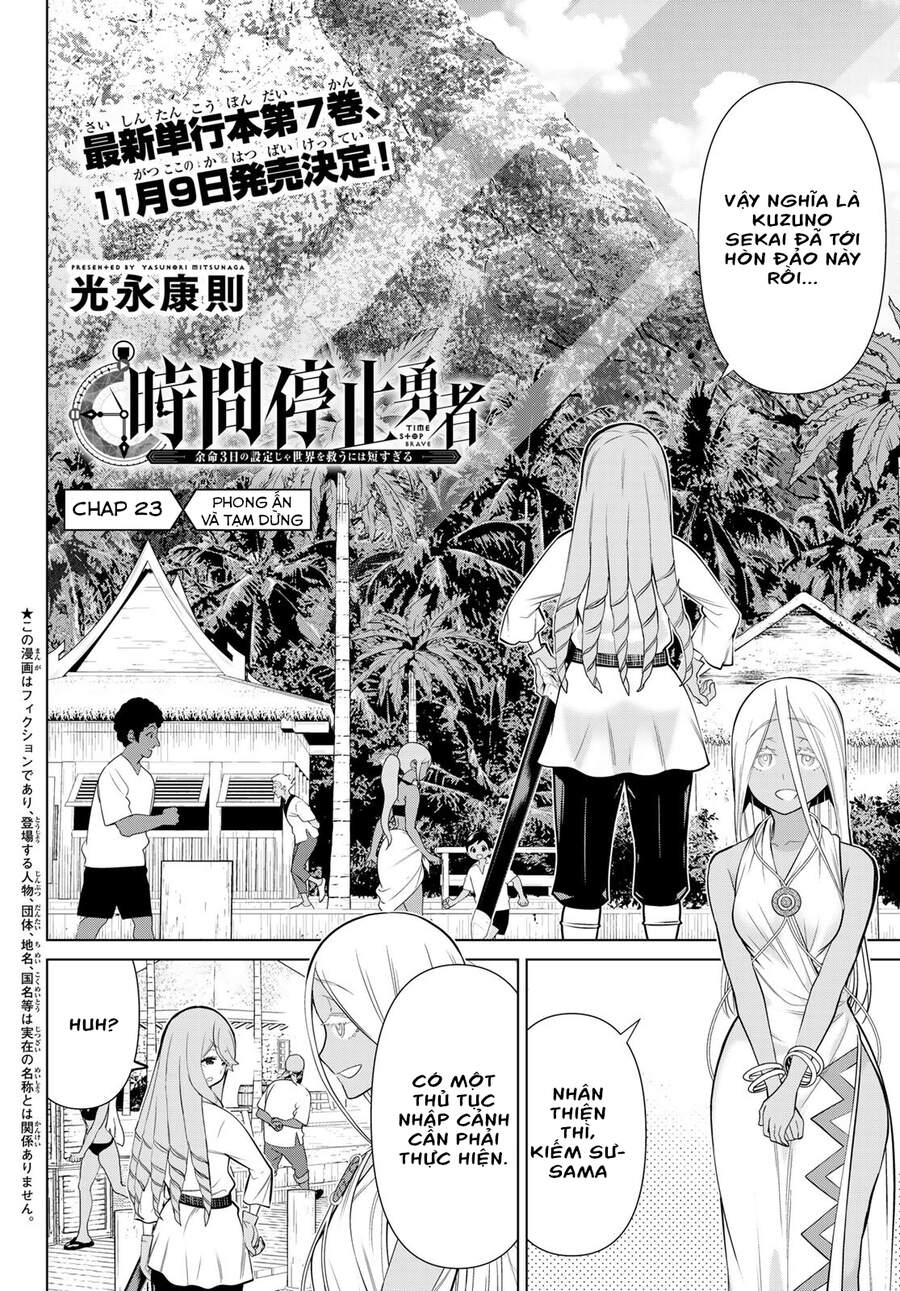 Jikan Teishi Yuusha Chapter 23 - 3