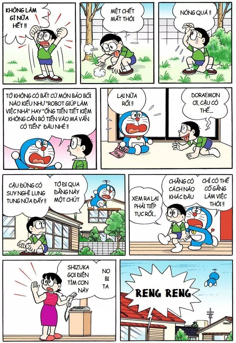 Truyện Ngắn Doraemon Mới Nhất Chapter 11 - 12