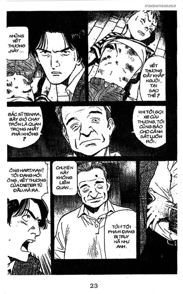 Monster - Naoki Urasawa Chapter 19 - 22