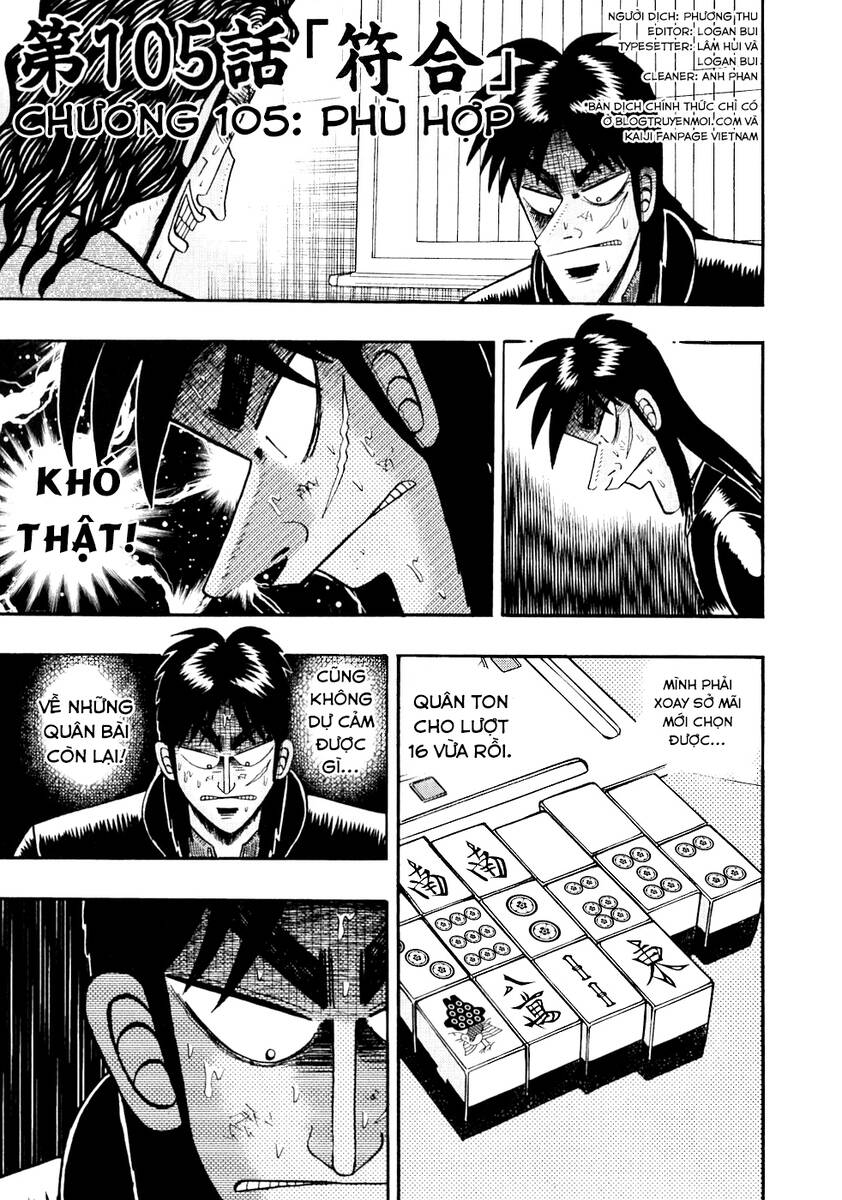 Tobaku Datenroku Kaiji Chapter 105 - 1