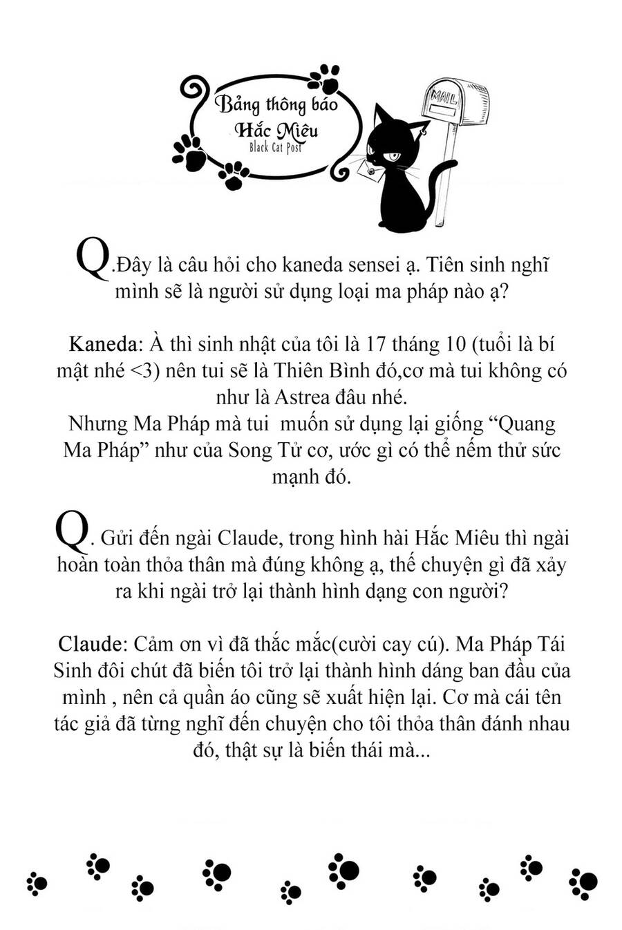 Hắc Miêu Và Lớp Học Phù Thủy Chapter 33 - 7