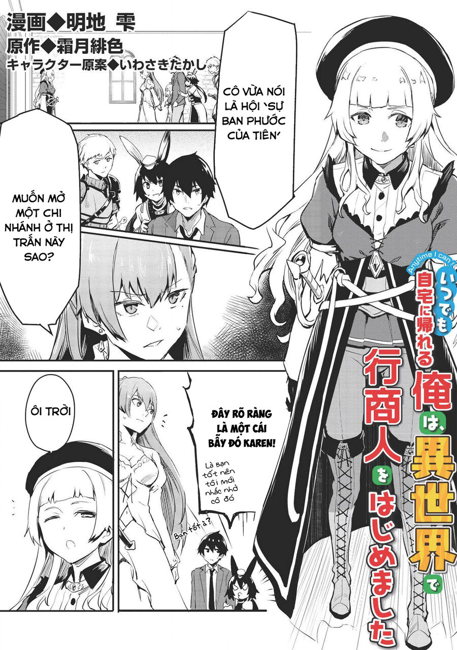 Itsudemo Jitaku Ni Kaerareru Ore Wa, Isekai De Gyoushounin O Hajimemashita Chapter 17 - 2