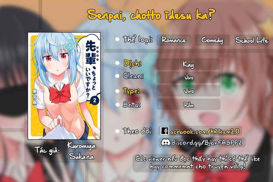 Senpai, Chotto Īdesu Ka? Chapter 8 - 1