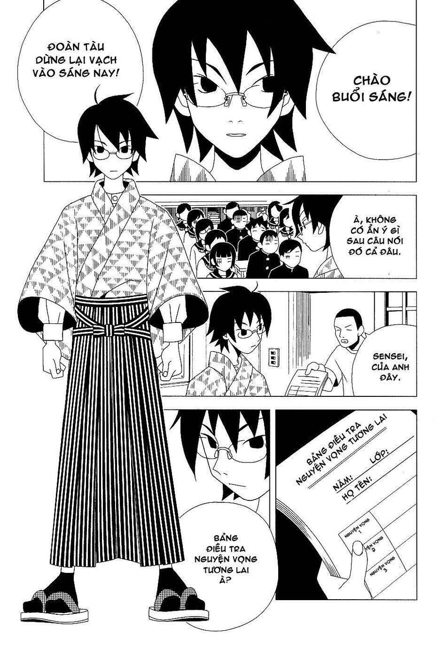 Sayonara Zetsubou Sensei Chapter 2 - Trang 2